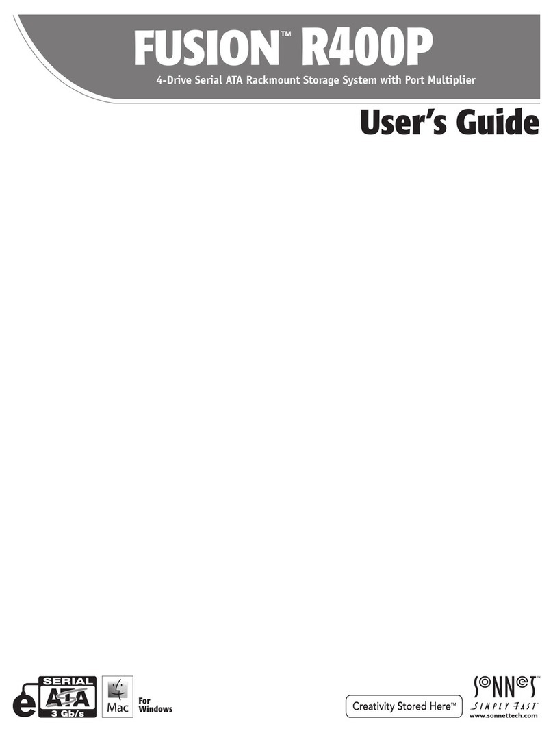 Sonnet Fusion R400P user guide