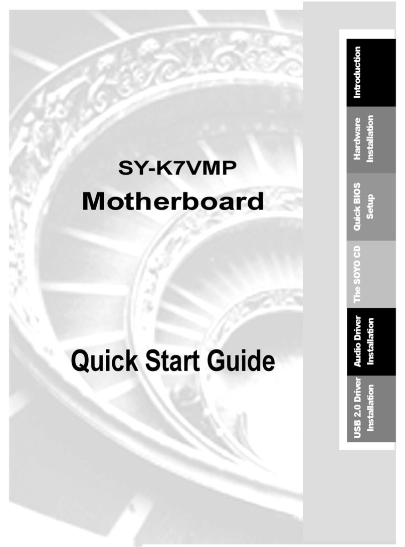 SOYO SY-K7VMP User manual SOYO SY-K7VMP User manual