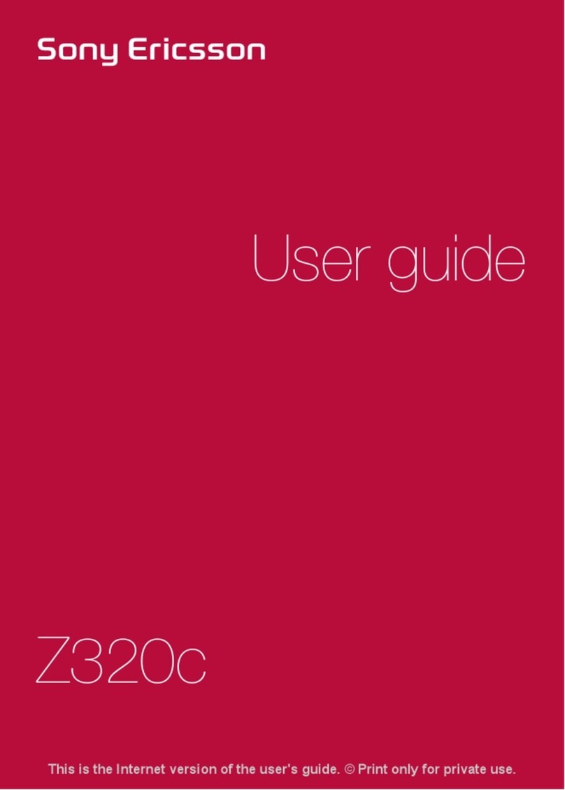 Sony Ericsson Z320c User manual