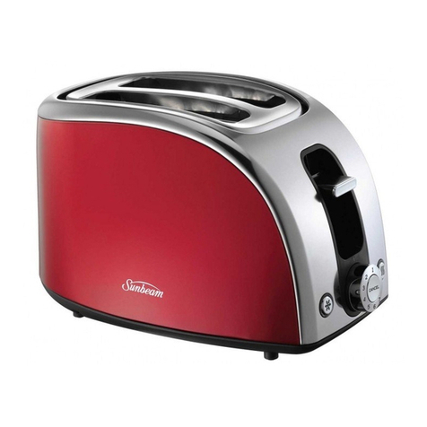 Sunbeam Retro TA5400W instructions