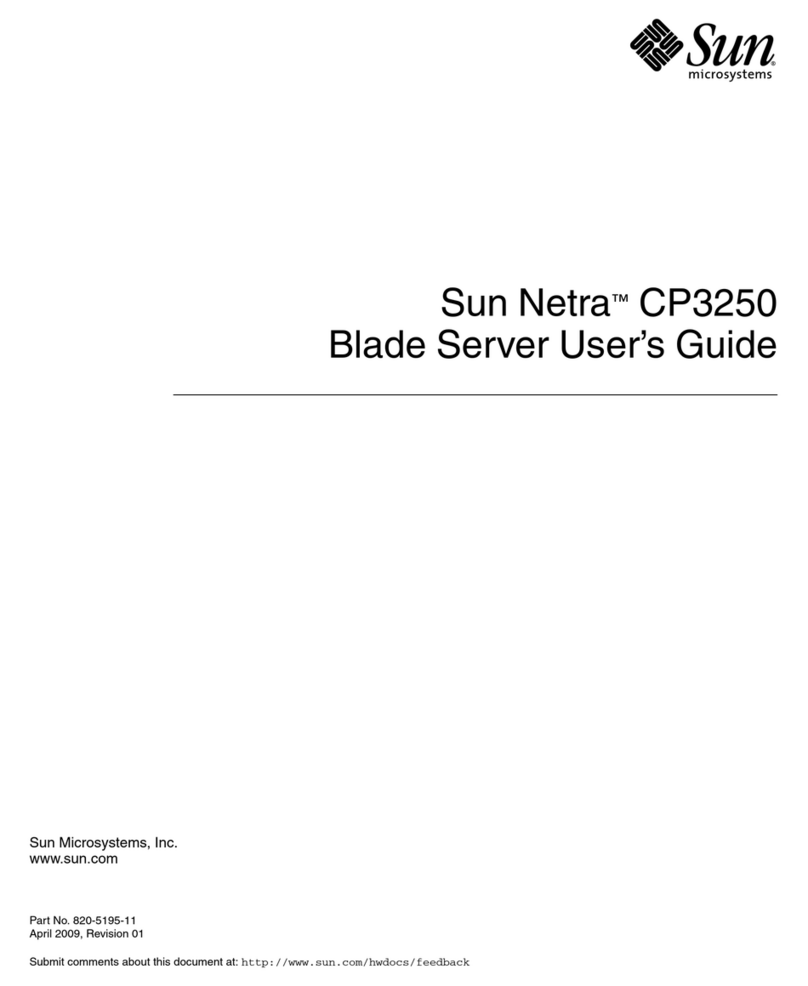 Sun Microsystems Sun Netra CP3250 User manual