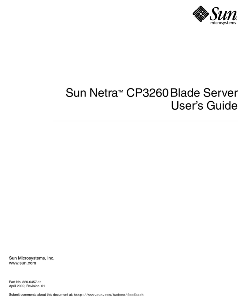 Sun Microsystems Sun Netra CP3260 user guide
