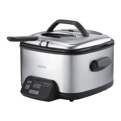 Sunbeam VersaCook MU2000 X5 Operational manual