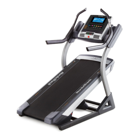 NordicTrack X7i Incline Trainer User manual