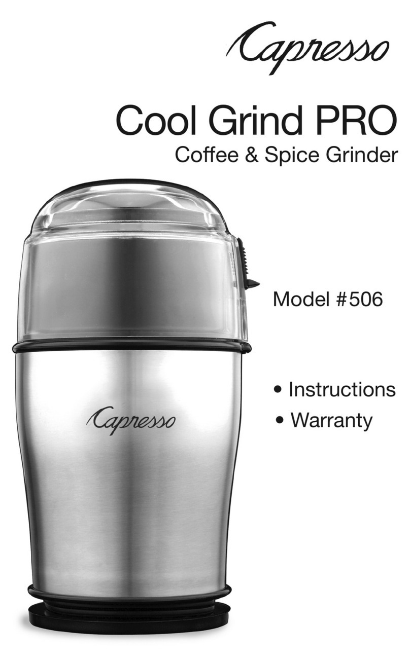 Capresso 506 instructions