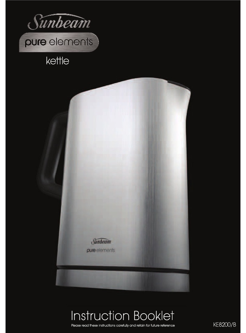 Sunbeam KE8200/B User manual