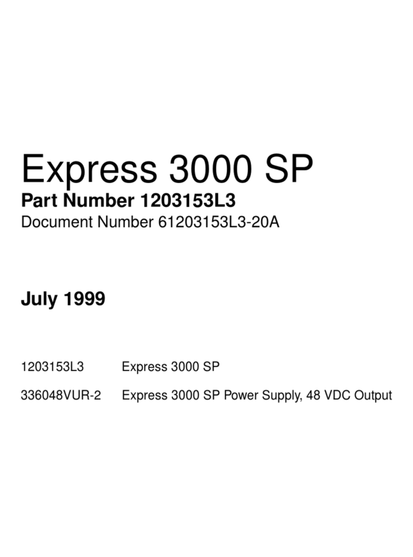 ADTRAN Express 3000 SP User manual