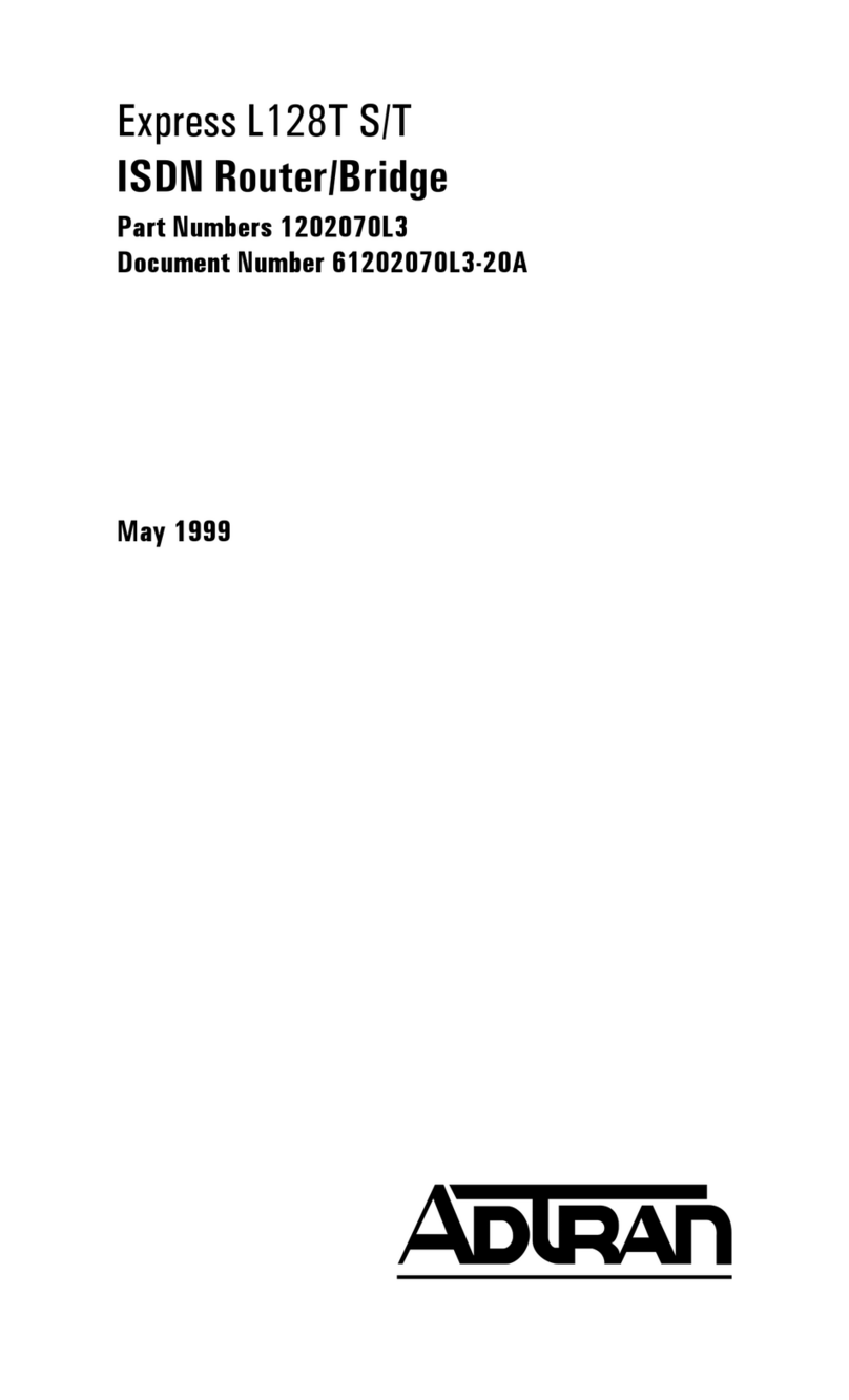 ADTRAN Express L128T S User manual