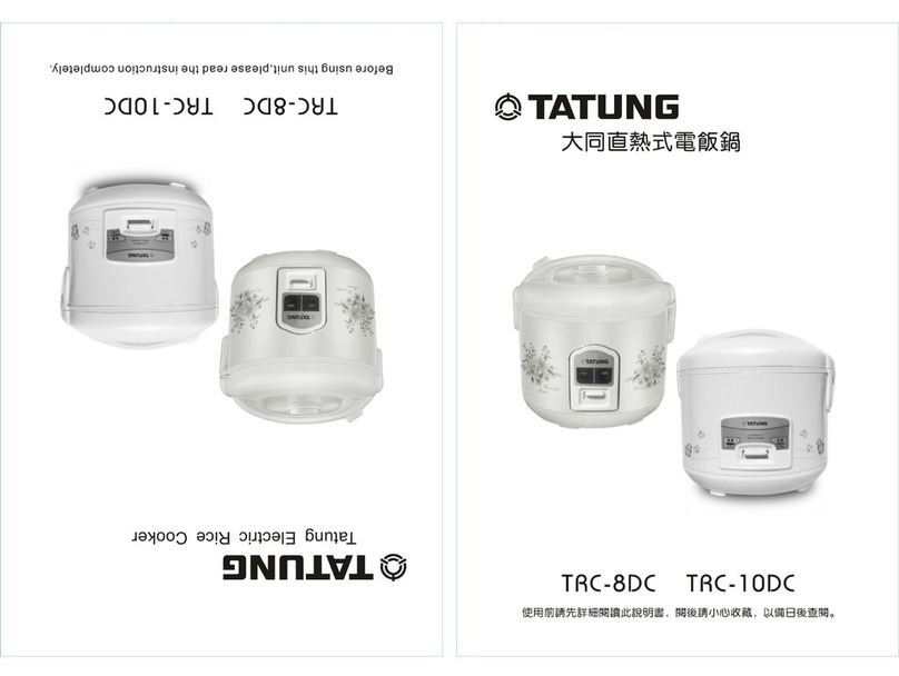 Tatung TRC-8DC quick guide