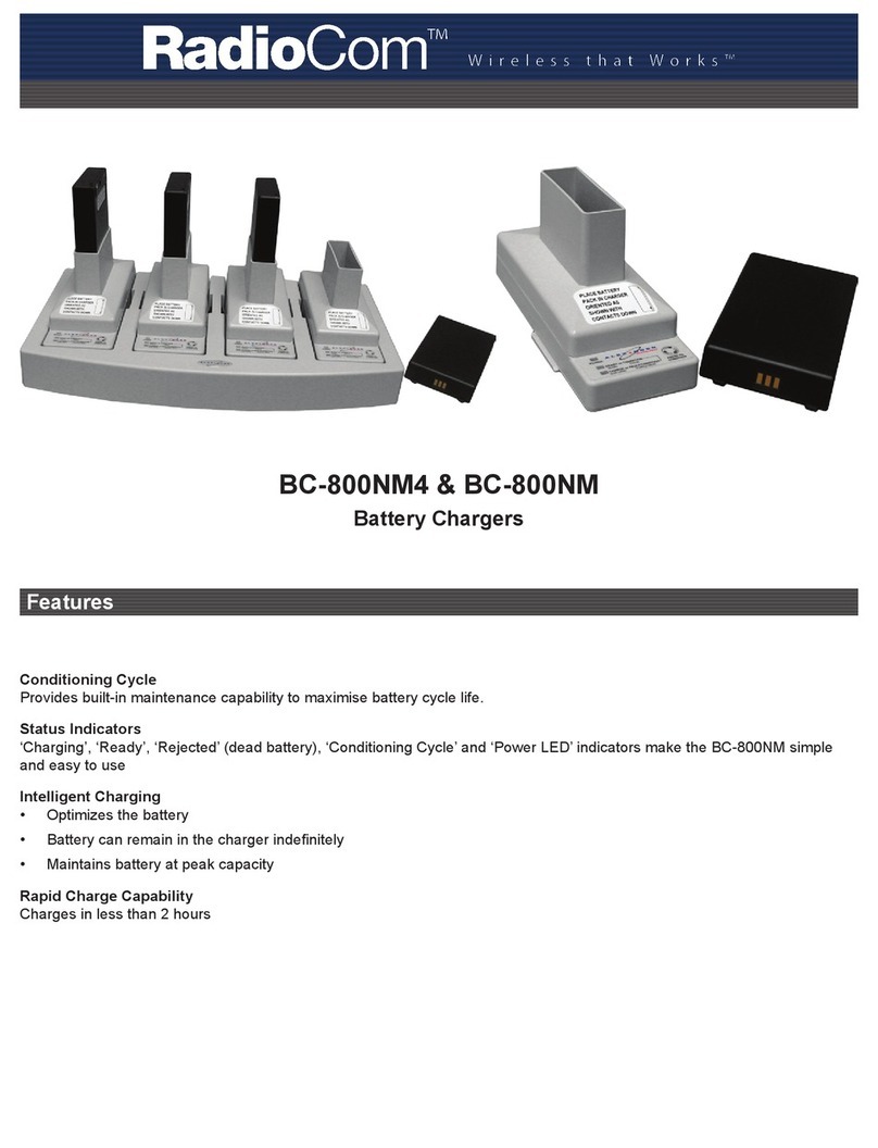 Telex Communications BC-800NM4 Features & specifications Telex Communications BC-800NM4 Features & specifications