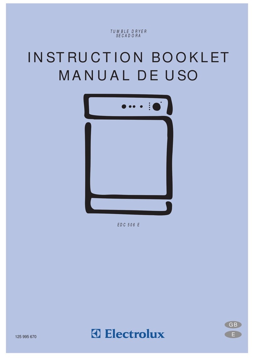 Electrolux EDC 506 E User manual