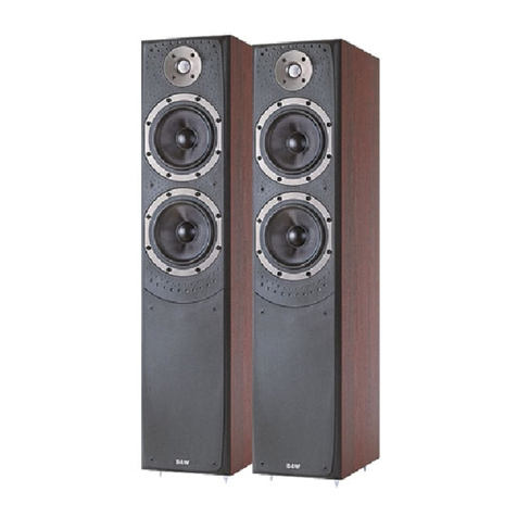 Bowers & Wilkins DM 309 User manual