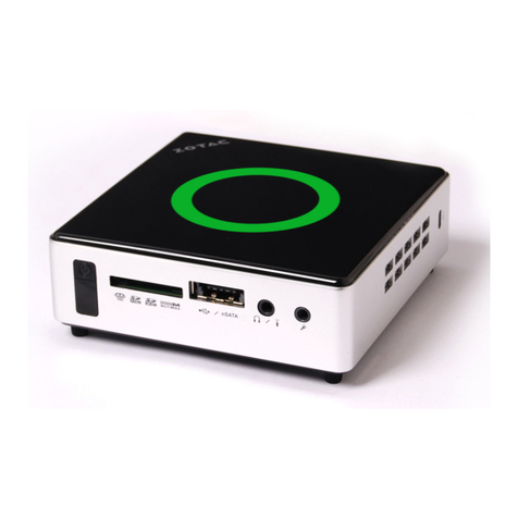 Zotac ZBOX nano XS AD13 series User manual