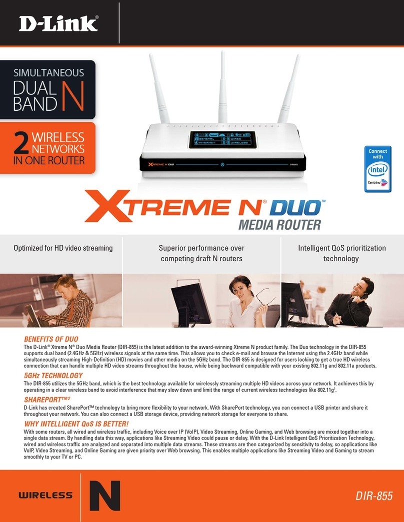 D-Link Xtreme N DUO User manual D-Link Xtreme N DUO User manual