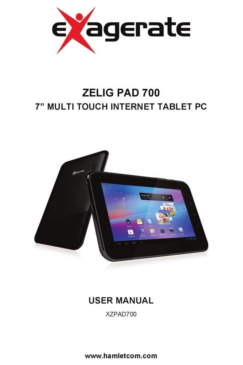 Hamlet ZELIG PAD 700 User manual