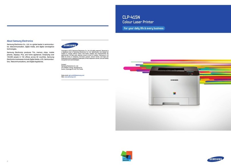 Samsung CLP-415N User manual