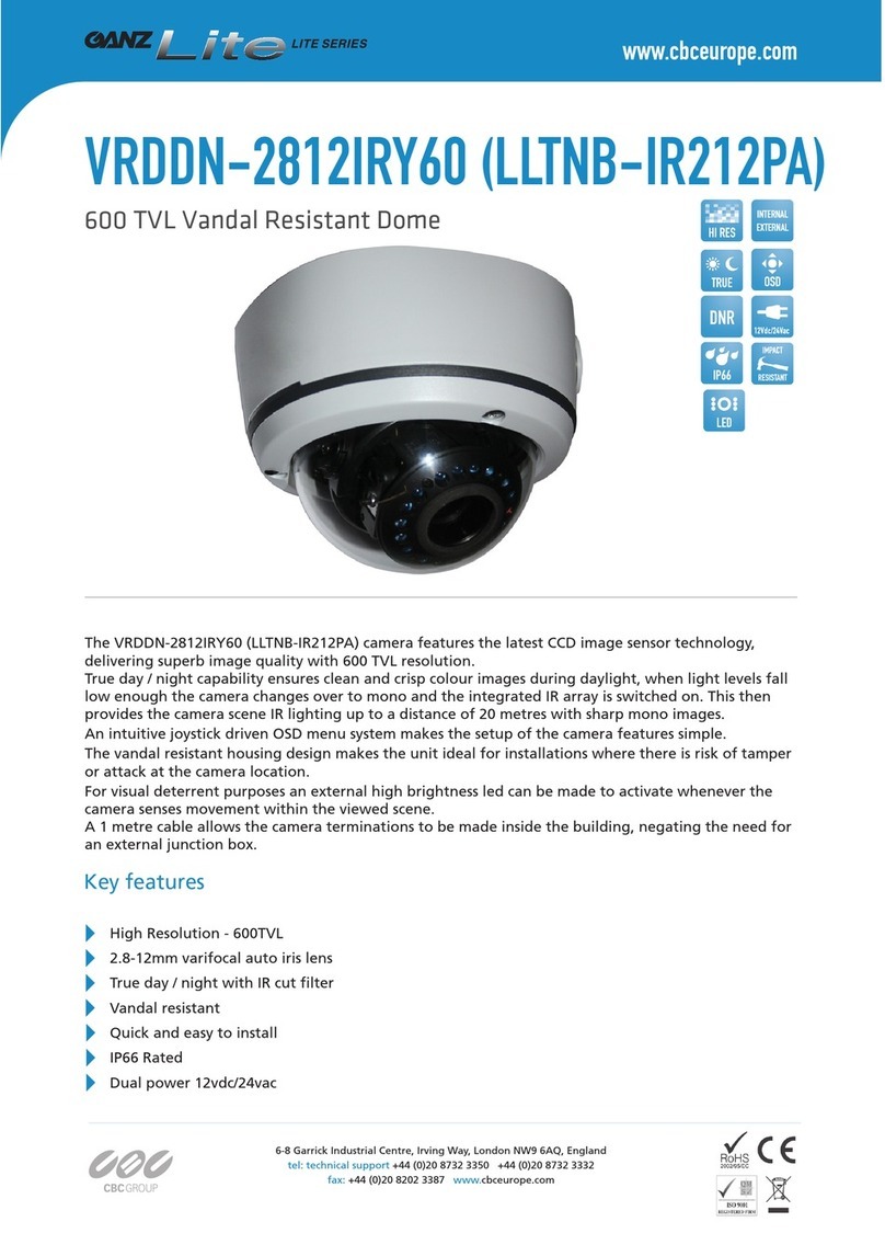 Ganz VRDDN-2812IRY60 User manual