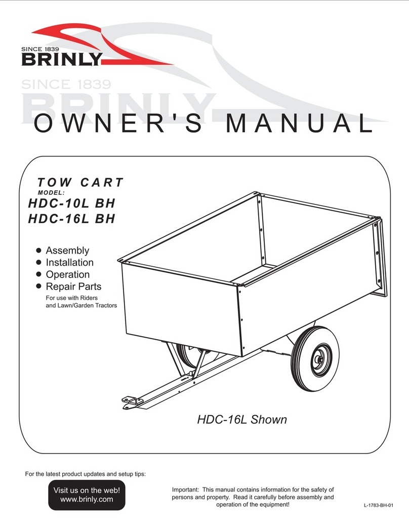 Brinly HDC-10L BH owner's manual