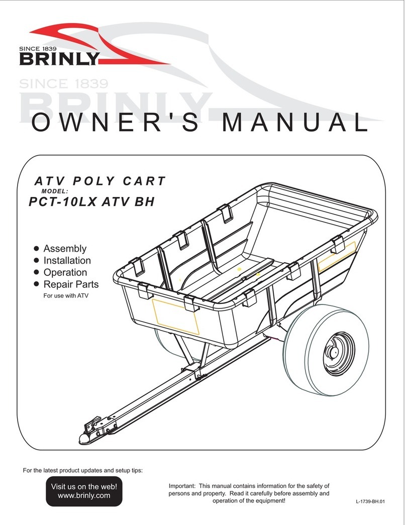 Brinly-Hardy PCT-10LX ATV BH owner's manual