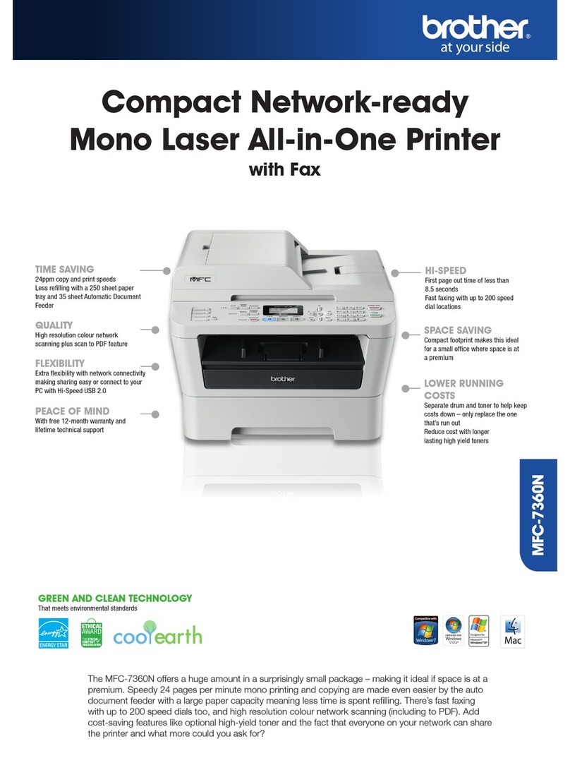 Brother MFC-7360N User manual