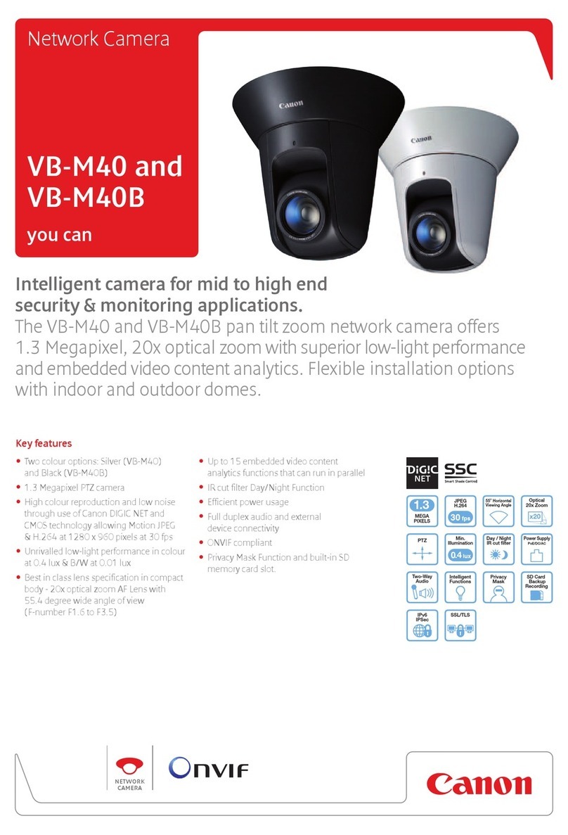 Canon VB-M40 User manual