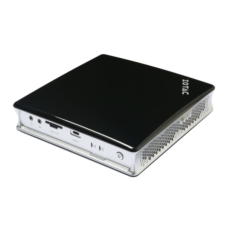 Zotac ZBOX series user manual