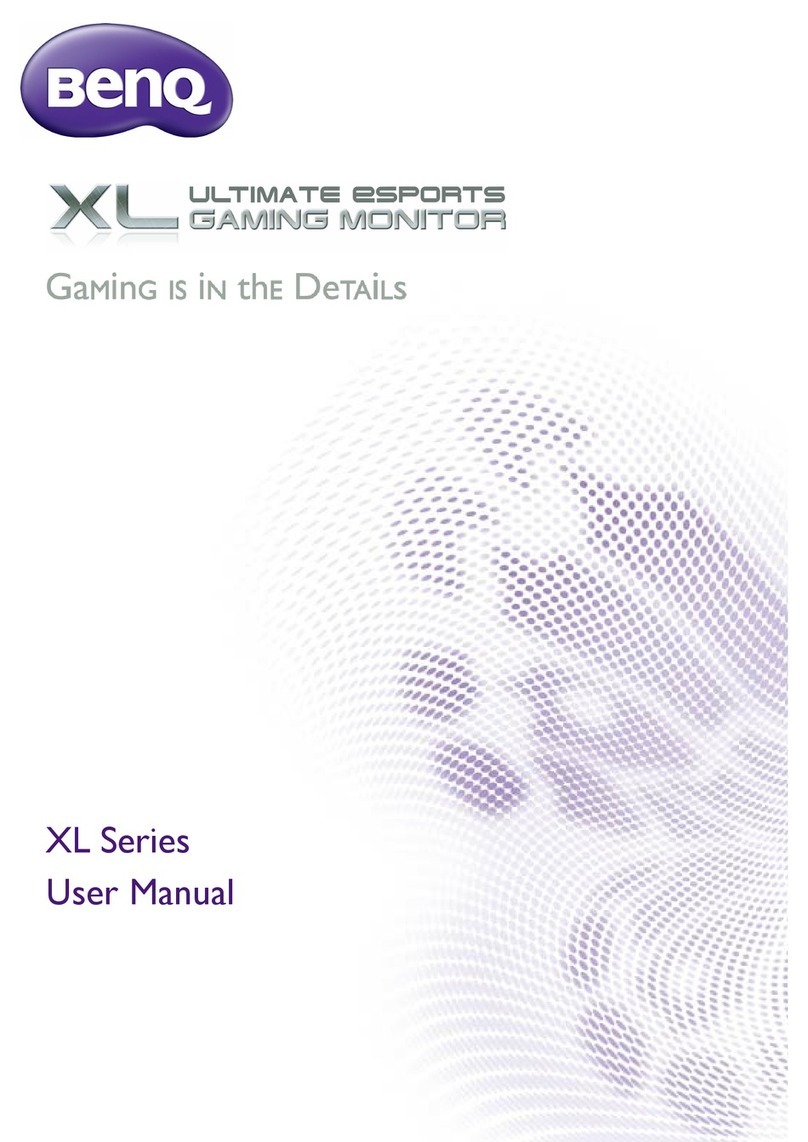 BenQ XL Series User manual