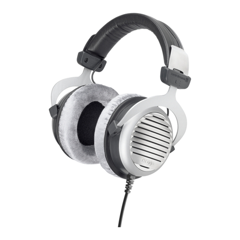 Beyerdynamic DT 990 Edition User manual