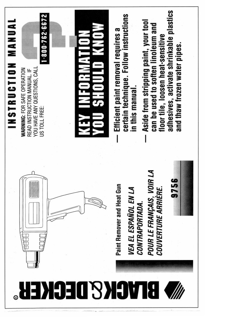 Black & Decker 9756 instruction manual