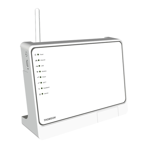 THOMSON TG797 Setup and user guide