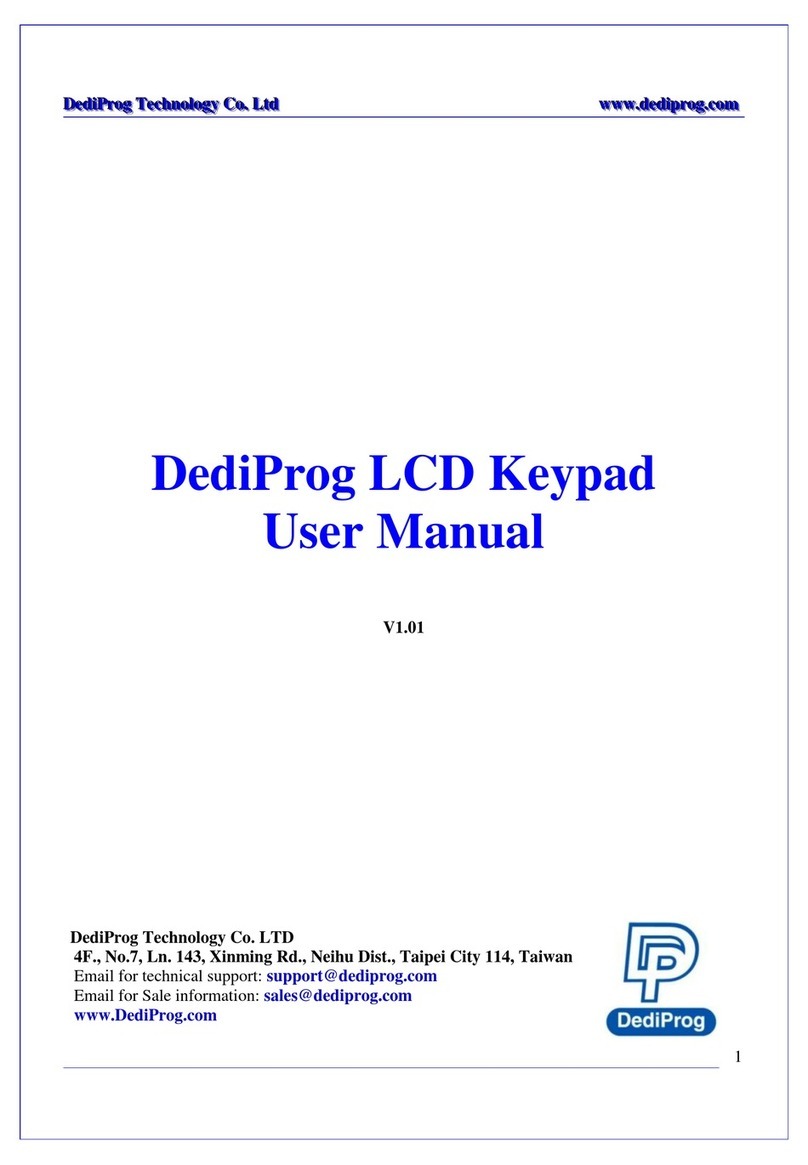 DediProg DP-KPD-01 user manual