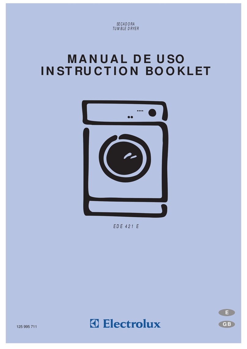 Electrolux EDE 421 E User manual