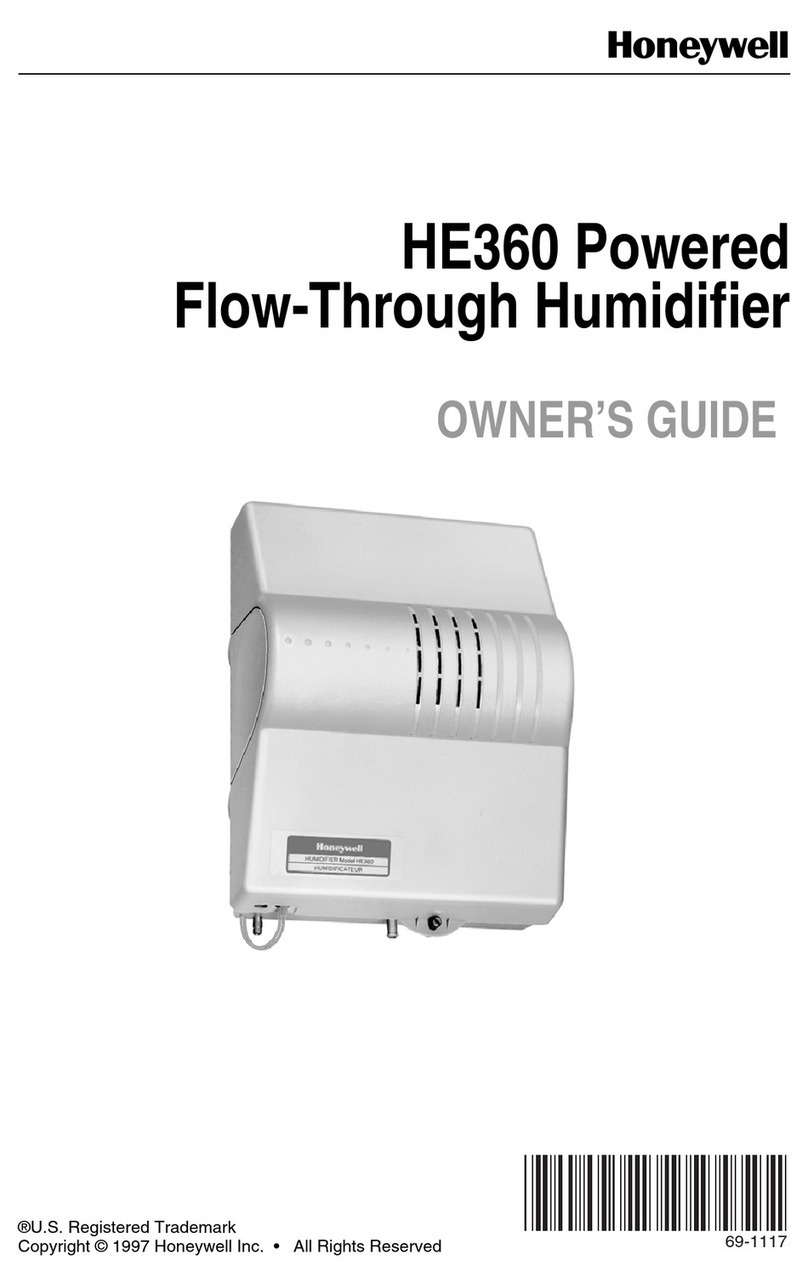 Honeywell TRADELINE HE360 User manual