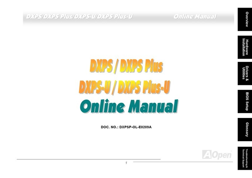 AOpen DXPS owner's manual