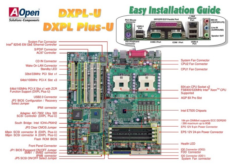 AOpen DXPL-U installation guide
