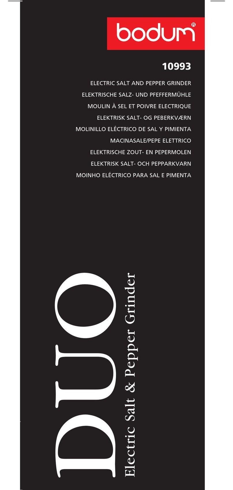 Bodum 10993 User manual