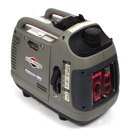 Briggs & Stratton PowerSmart P2000 Operator's manual