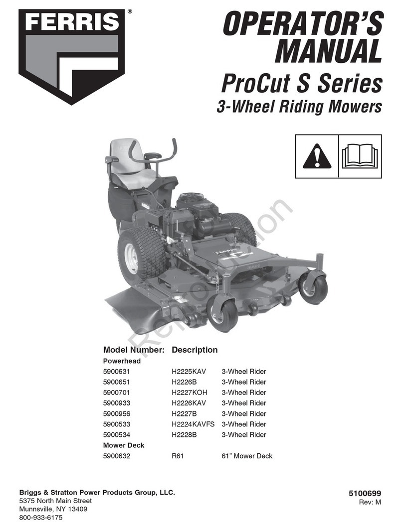 Ferris 5900631 User manual