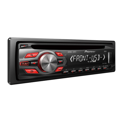 Pioneer DEH-1450UBG User manual