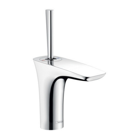 Hans Grohe PureVida 15070XX1 User manual Hans Grohe PureVida 15070XX1 User manual