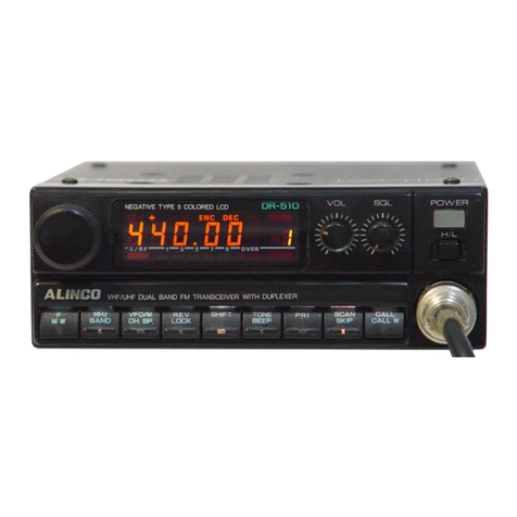 Alinco DR-510E User manual