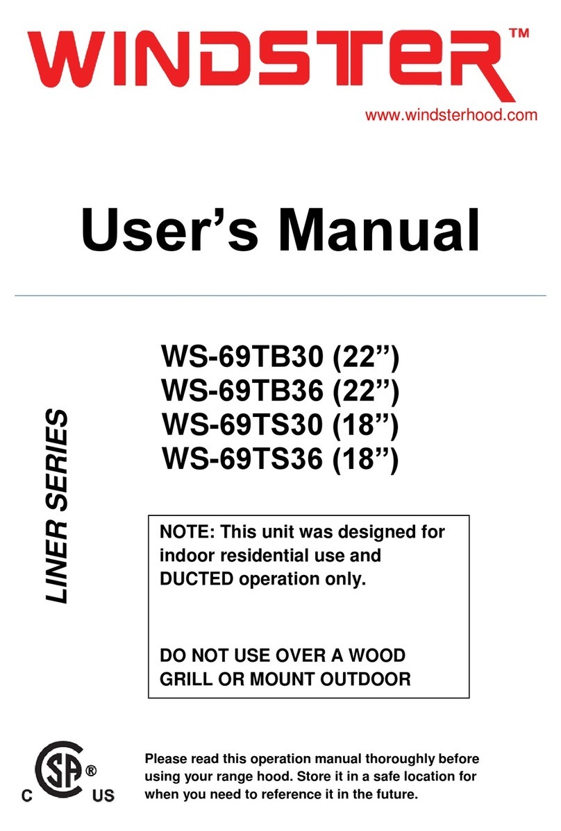 Windster LINER WS-69TB30 User manual