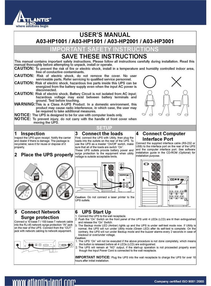 Atlantis Land A03-HP1001 user manual Atlantis Land A03-HP1001 user manual