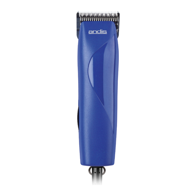 Andis Pro-Animal MBG-2 User manual
