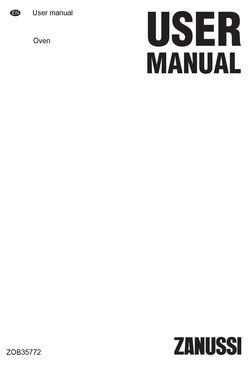 Zanussi ZOB35772 user manual