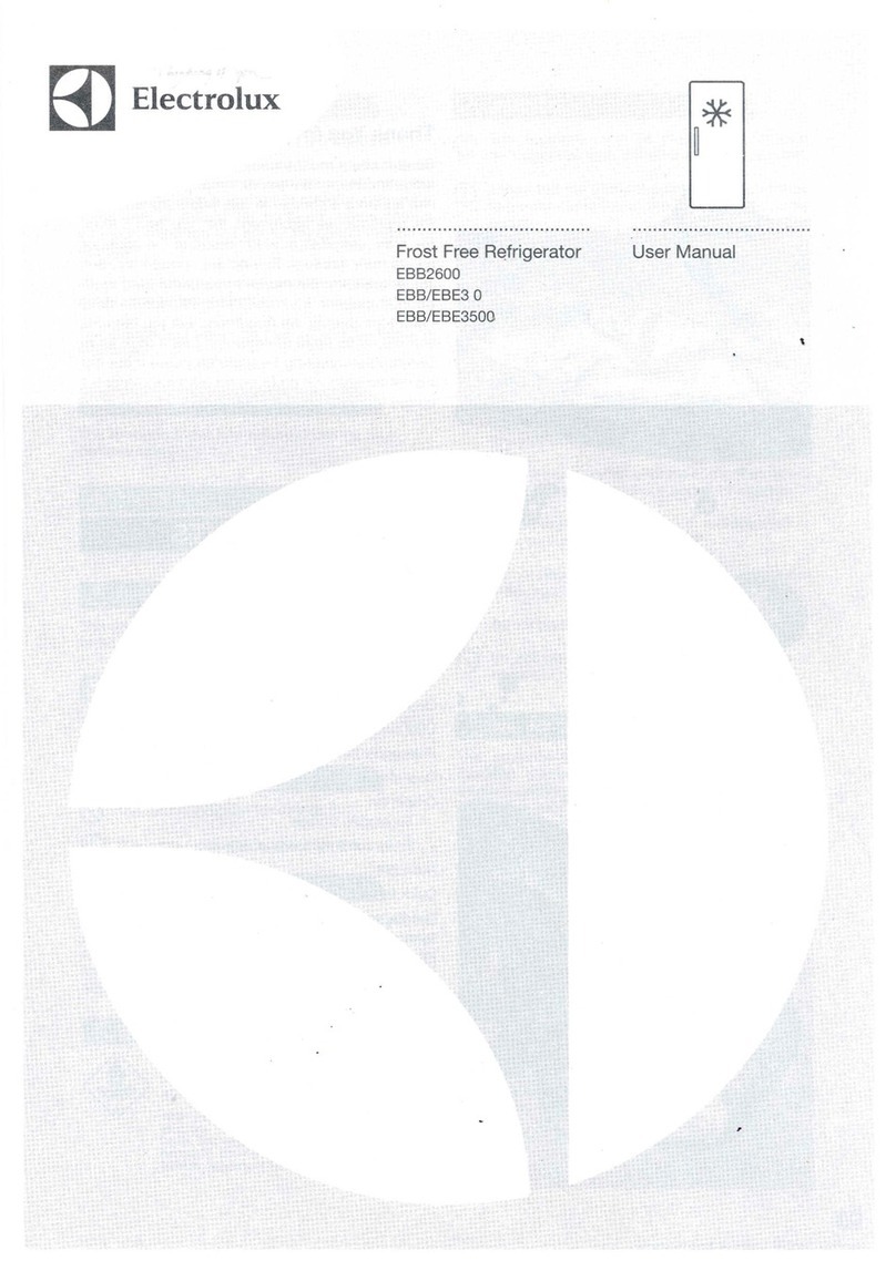 Electrolux EBB2600 User manual