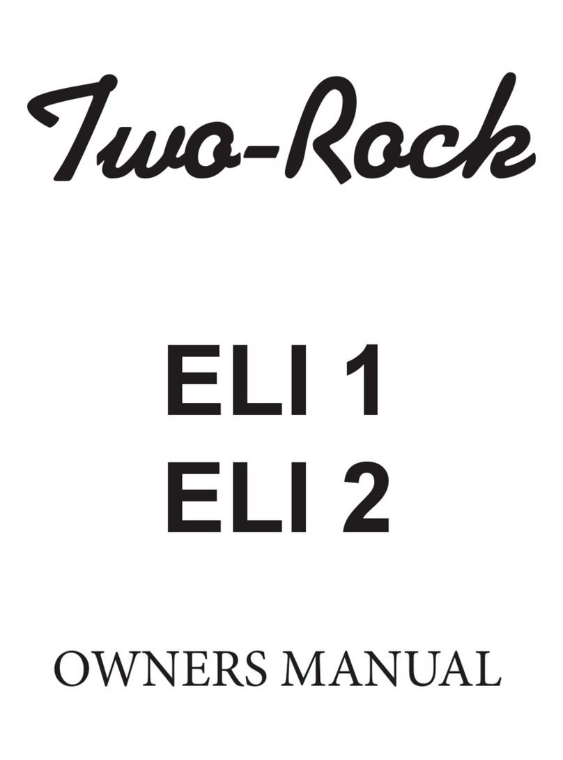 Two-Rock ELI 2 owner's manual