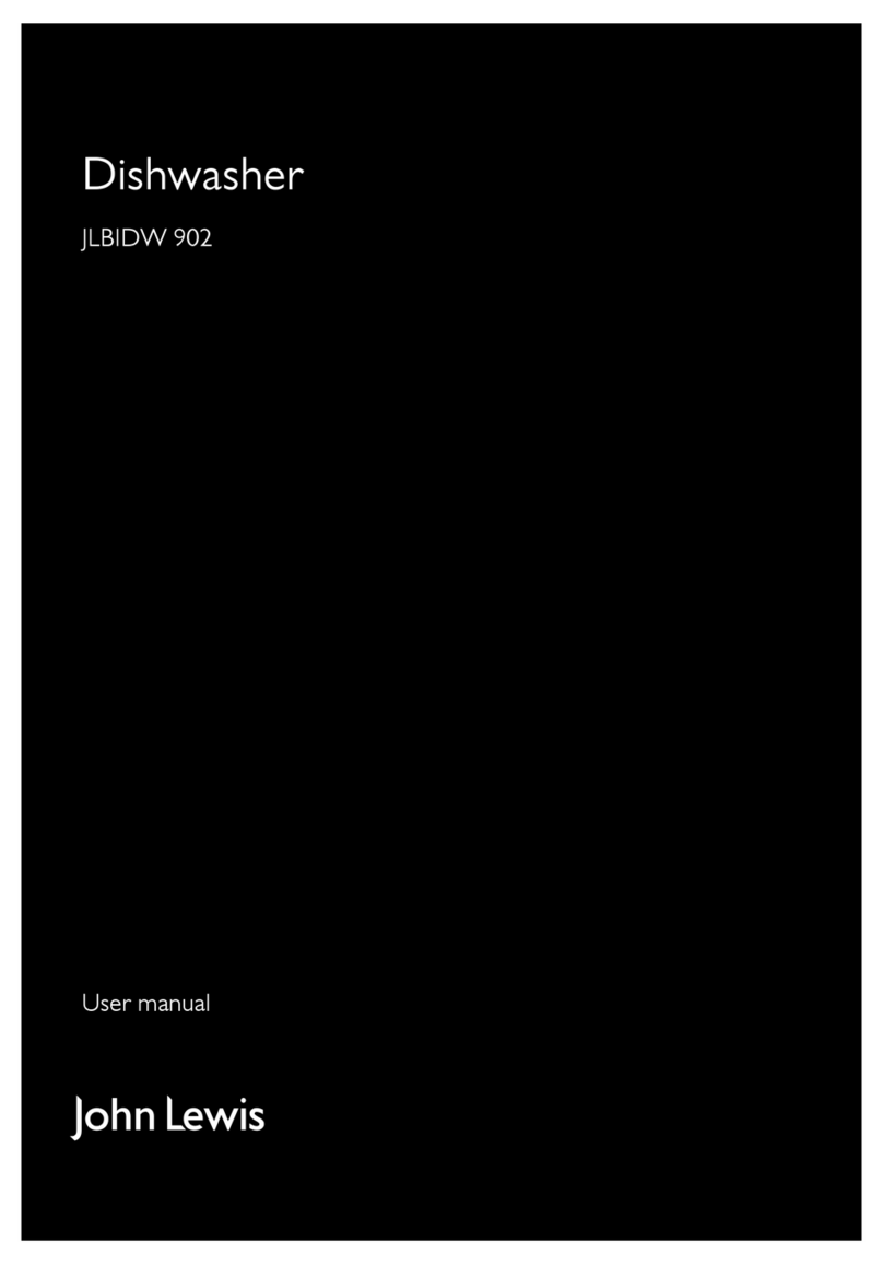 John Lewis JLBIDW 902 user manual