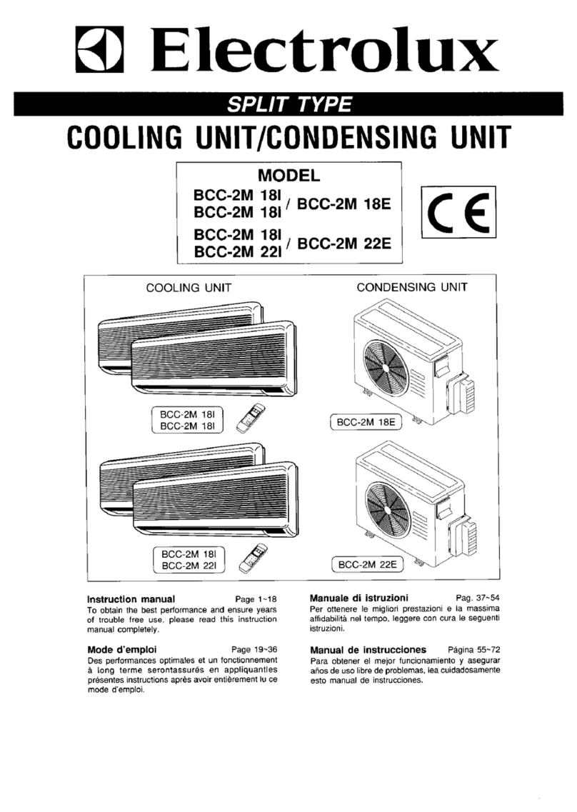 Electrolux BCC-2M 18I User manual Electrolux BCC-2M 18I User manual