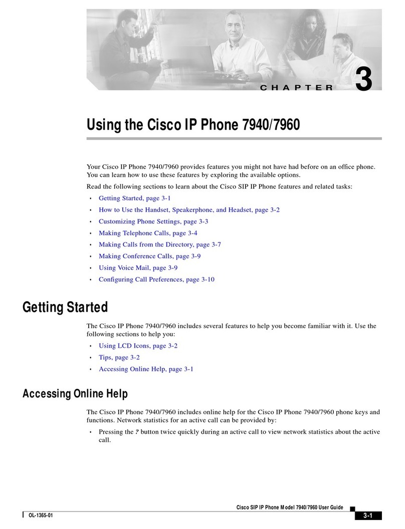 Cisco Cisco 7940 User manual